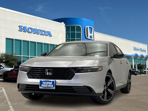 Solar Silver Metallic 2026 Honda Accord Hybrid Sport