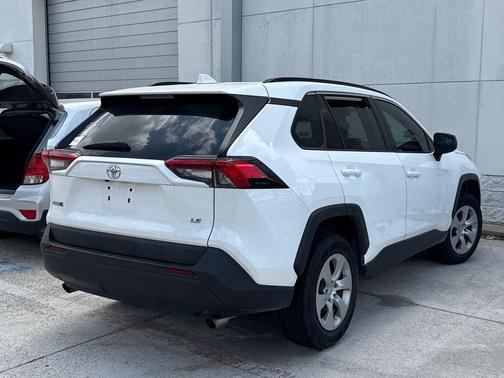 Super White 2021 Toyota RAV4 LE