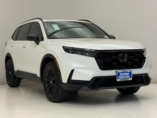Platinum White Pearl 2026 Honda CR-V Hybrid Sport-L