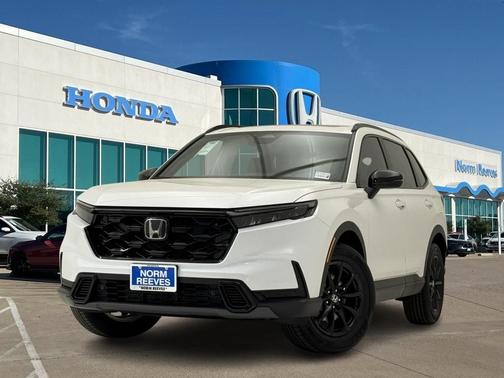 Platinum White Pearl 2026 Honda CR-V Hybrid Sport-L