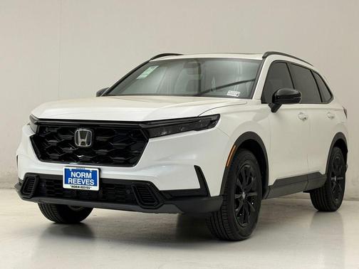 Platinum White Pearl 2026 Honda CR-V Hybrid Sport-L