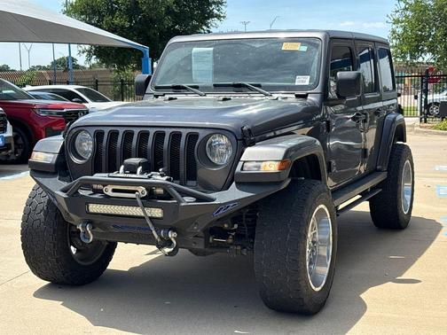 Granite Crystal Clearcoat Metallic 2021 Jeep Wrangler Unlimited Sport