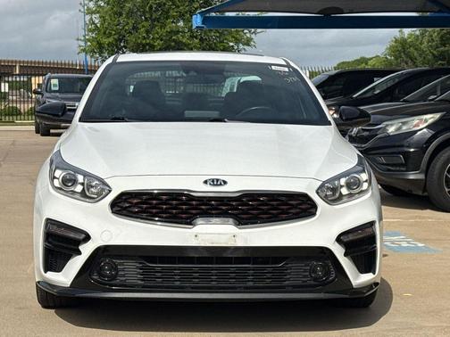 Clear White 2021 Kia Forte GT-Line