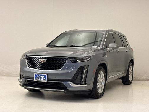 Satin Steel Metallic 2021 Cadillac XT6 Luxury FWD