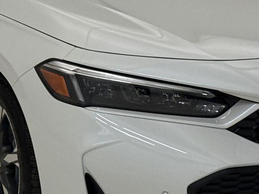 Platinum White Pearl 2026 Honda Civic Hybrid Sport Touring
