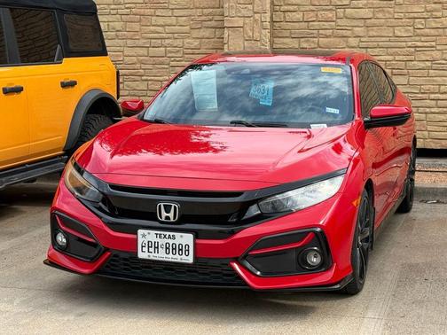 Rallye Red 2020 Honda Civic Sport Touring
