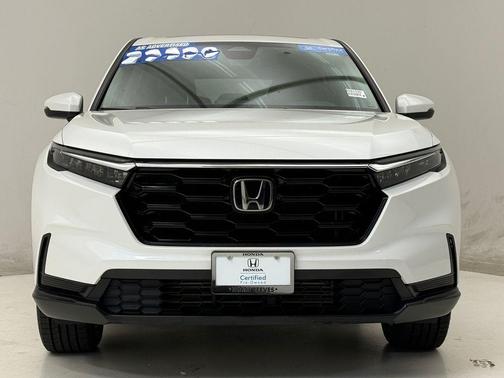 Platinum White 2024 Honda CR-V EX