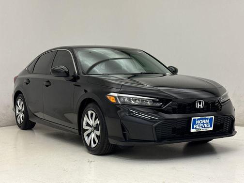 Crystal Black Pearl 2026 Honda Civic LX