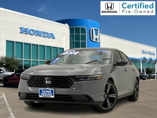 Urban Gray 2025 Honda Accord Hybrid Sport