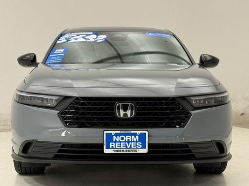 Urban Gray 2025 Honda Accord Hybrid Sport