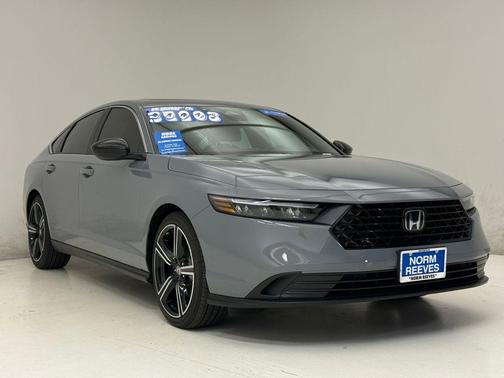 Urban Gray 2025 Honda Accord Hybrid Sport