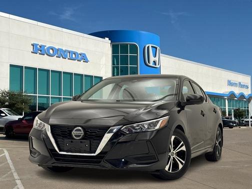 Black 2021 Nissan Sentra SV