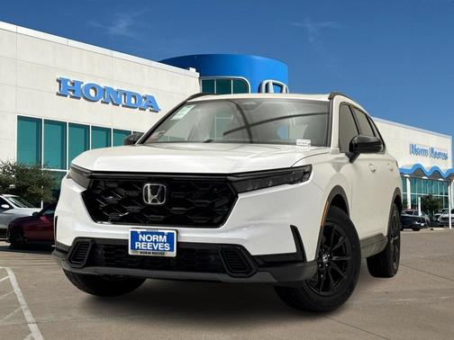 Platinum White Pearl 2026 Honda CR-V Hybrid Sport-L
