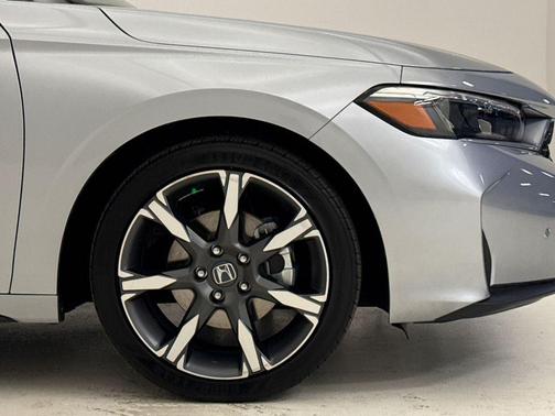 Solar Silver Metallic 2026 Honda Civic Hybrid Sport Touring