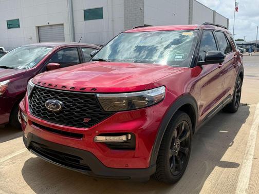 Red Metallic 2020 Ford Explorer ST