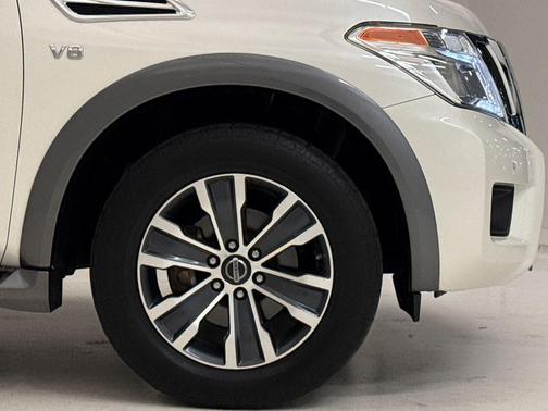 Pearl White Tri-Coat 2019 Nissan Armada SL