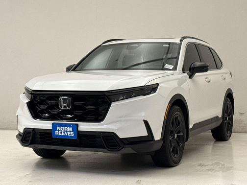 Platinum White Pearl 2024 Honda CR-V Hybrid Sport