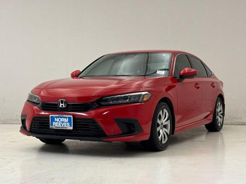 Rallye Red 2022 Honda Civic LX