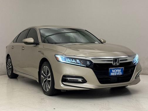 Champagne Frost Pearl 2018 Honda Accord Hybrid EX-L