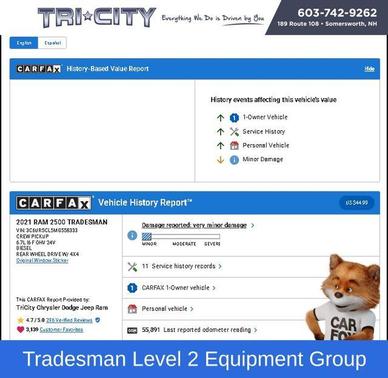2021 RAM 2500 Tradesman