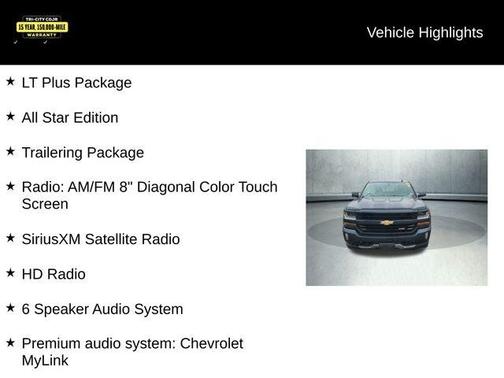 2018 Chevrolet Silverado 1500 LT