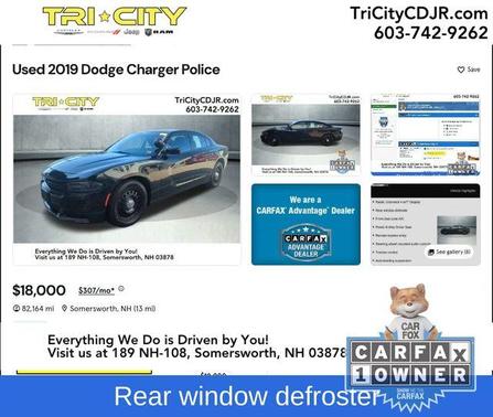 2019 Dodge Charger Police