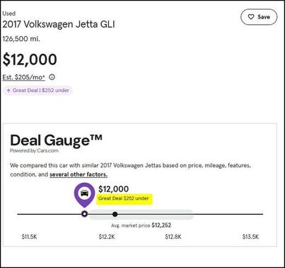 2017 Volkswagen Jetta GLI