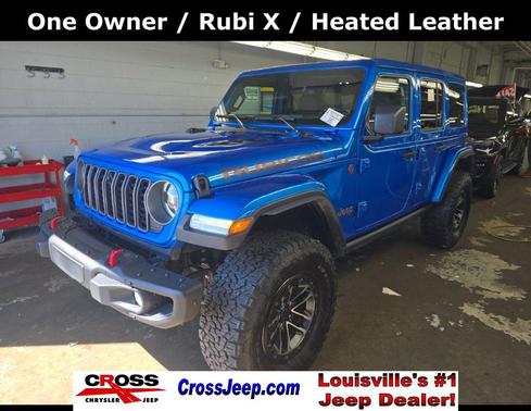 Hydro Blue Pearlcoat 2025 Jeep Wrangler Rubicon
