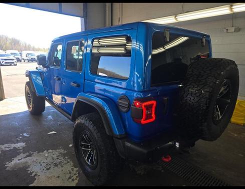 Hydro Blue Pearlcoat 2025 Jeep Wrangler Rubicon