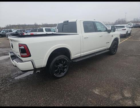 Pearl White 2024 RAM 2500 Limited Crew Cab 4x4 6'4' Box