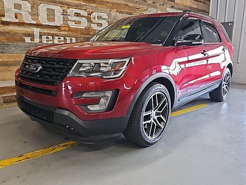 Ruby Red Metallic Tinted Clearcoat 2016 Ford Explorer Sport