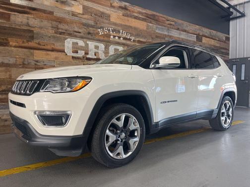 White Clearcoat 2021 Jeep Compass Limited