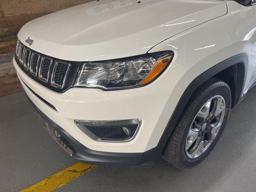 White Clearcoat 2021 Jeep Compass Limited