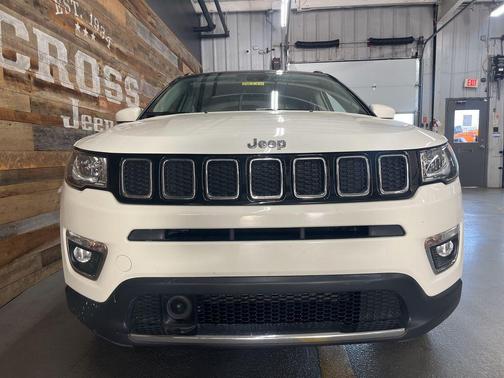 White Clearcoat 2021 Jeep Compass Limited