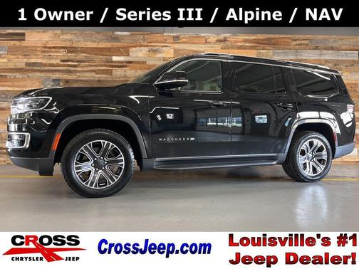 Diamond Black Crystal Pearlcoat 2022 Jeep Wagoneer Series III 4x4