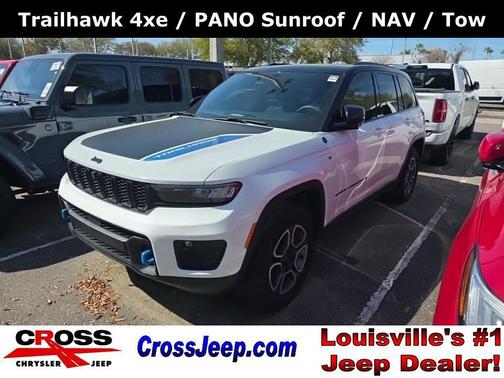 Bright White Clearcoat 2022 Jeep Grand Cherokee 4xe Trailhawk