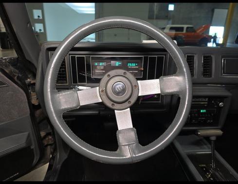 Black 1986 Buick Regal T-Type