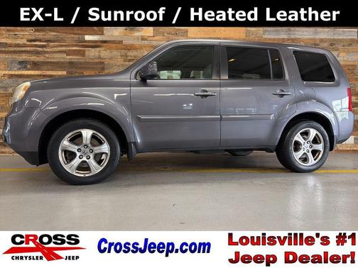Gray 2015 Honda Pilot EX-L