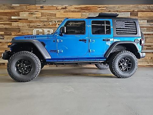 Hydro Blue Pearlcoat 2024 Jeep Wrangler Willys