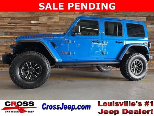 Hydro Blue Pearlcoat 2025 Jeep Wrangler Rubicon