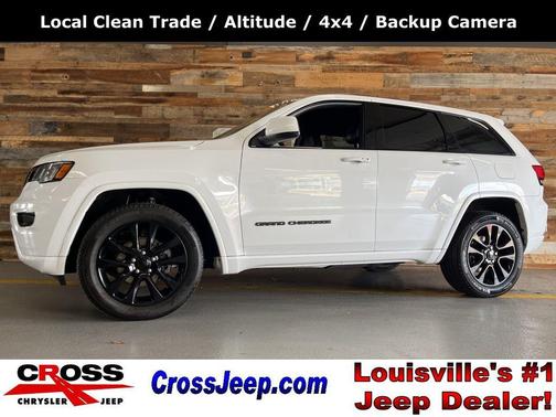 Bright White Clearcoat 2018 Jeep Grand Cherokee Altitude