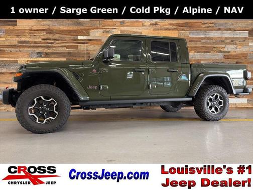 Sarge Green Clearcoat 2022 Jeep Gladiator Rubicon