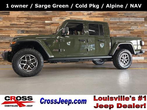 Sarge Green Clearcoat 2022 Jeep Gladiator Rubicon