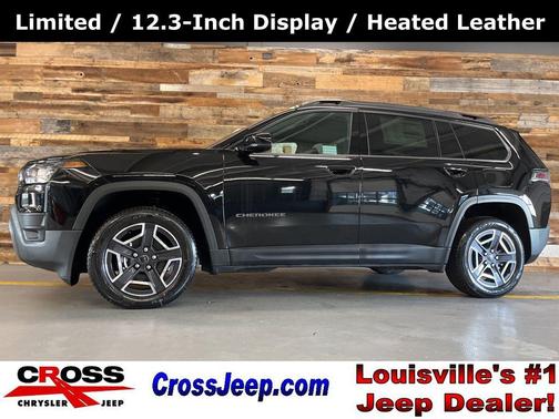 Diamond Black Crystal Pearlcoat 2026 Jeep Cherokee Limited