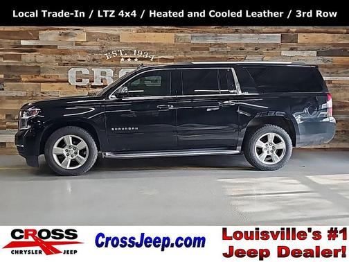 Black 2015 Chevrolet Suburban 1500 LTZ