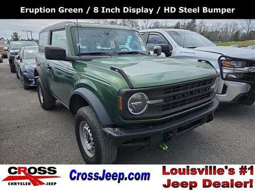 Eruption Green Metallic 2022 Ford Bronco Base