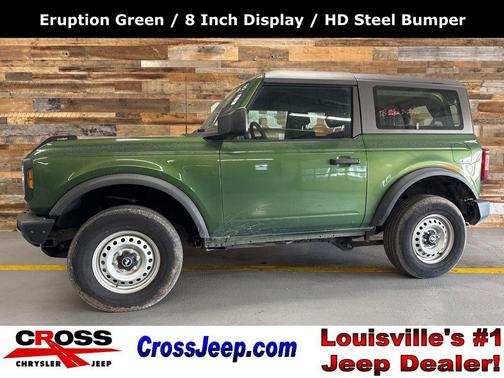 Eruption Green Metallic 2022 Ford Bronco Base