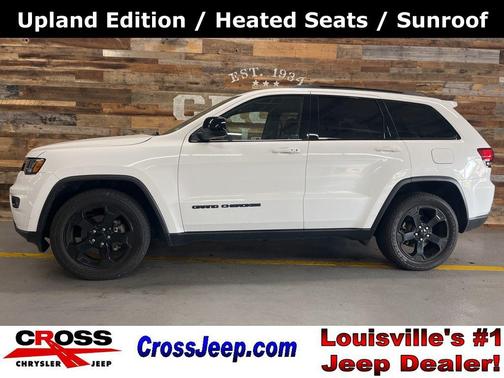 Bright White Clearcoat 2018 Jeep Grand Cherokee Upland