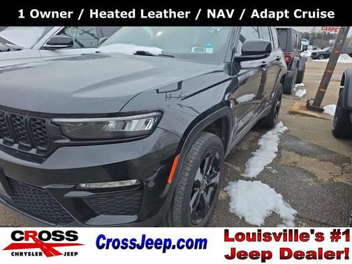 Diamond Black Crystal Pearlcoat 2023 Jeep Grand Cherokee Limited