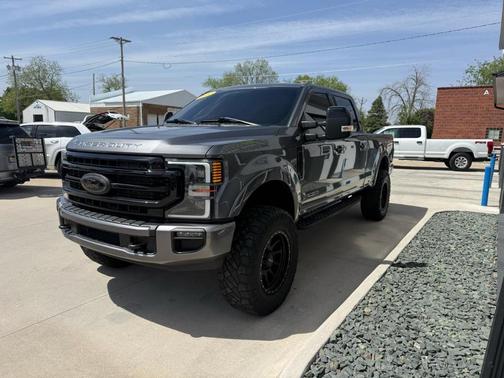Gray 2022 Ford F-250 Lariat